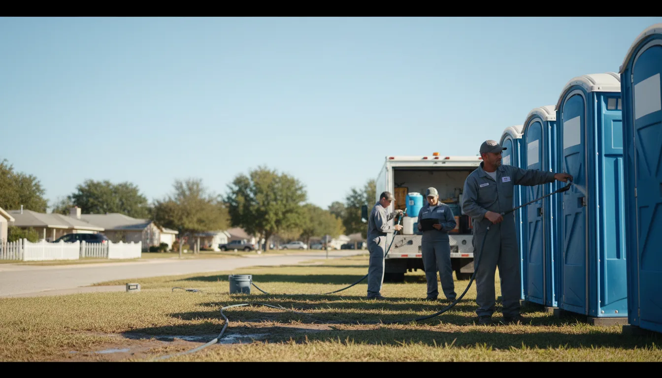 Long-Term Portable Toilet Rental in Newell, IA near me